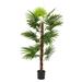 Juniper + Ivory 65 In. x 35 In. Traditional Artificial Palm Tree Green Polyester - Juniper + Ivory 88284