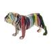 Juniper + Ivory 6 In. x 11 In. Eclectic Sculpture Multi Colored Polystone Dog - Juniper + Ivory 44252