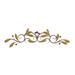 Juniper + Ivory 31 In. x 6 In. Traditional Floral Wall Decor Green Metal - Juniper + Ivory 63084