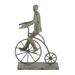 Juniper + Ivory 13 In. x 9 In. Traditional Sculpture Grey Polystone Bicycle - Juniper + Ivory 73384