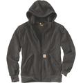 Carhartt Wind Fighter Zip Chandail à capuchon, brun, taille L