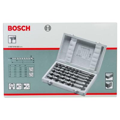 BOSCH 6-tlg. Schlangenbohrer-Set 385 mm braun