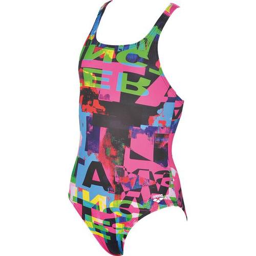 ARENA Mädchen Sport Badeanzug Instinct, Größe 116 in Pink