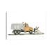 East Urban Home Snow Plow by Kelsey Mcnatt - Wrapped Canvas Gallery-Wrapped Canvas Giclée Metal in Gray/Yellow | 40 H x 60 W x 1.5 D in | Wayfair