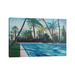 East Urban Home Serenity & Zen At The Cool Florida Pool by Markus & Martina Bleichner - Wrapped Canvas Gallery-Wrapped Canvas Giclée Canvas | Wayfair