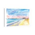 East Urban Home Outer Banks Stilt House At The Sea by Markus & Martina Bleichner - Wrapped Canvas Gallery-Wrapped Canvas Giclée Canvas | Wayfair