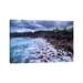 East Urban Home Hana Rocky Coast by Dennis Frates - Wrapped Canvas Photograph Print Canvas in Black/Blue/Gray | 8 H x 12 W x 0.75 D in | Wayfair