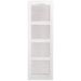 Alpha Shutters Cathedral Top Four-style Open Louver Shutters Pair Vinyl | 42 H x 18 W x 0.125 D in | Wayfair L918042930