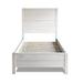 Grain Wood Furniture Montauk Standard 4 - Piece Bedroom Set Wood in White | Twin | Wayfair SetMT0112-2N1D