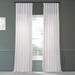 Birch Lane™ Richardson Semi Sheer Curtains for Bedroom - Cotton Dune Textured Window Curtains Panel Drapes Pair in White | 108 H x 50 W in | Wayfair