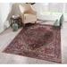 White 24 x 0.1 in Area Rug - Joss & Main Emelia Oriental Rust/Burgundy Area Rug Polyester | 24 W x 0.1 D in | Wayfair