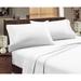 Charlton Home® Dulcia Extra Soft Deep Pocket Embroidery Sheet Set Microfiber/Polyester in White | Twin XL | Wayfair