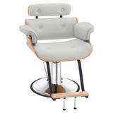 Inbox Zero Salon Chair Hydraulic Barber Chair Hair Cutting Beauty Spa Styling Equipment 8261 Faux Leather/Water Resistant | Wayfair