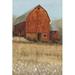 Gracie Oaks Red Barn View I by Timothy O' Toole Painting Print on Canvas Canvas, Wood | 13.13 H x 9.13 W x 1.125 D in | Wayfair