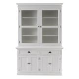 Glass-Display Hutch Unit - NovaSolo BCA594