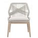 Woven Loom Outdoor Dining Chair (Set of 2) - Essentials For Living 6808KD.WTA/PUM/GT