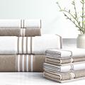 Three Posts™ 8-Piece Cotton Towel Set - Bath Towels, Hand Towels, Washcloths, & Fingertip Towels Terry Cloth/100% Cotton in White | 27 W in | Wayfair
