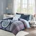 Grovelane Aiden Bohemian Medallion Reversible Comforter Set w/ Bed Sheets Polyester/Polyfill/Microfiber in Blue/Navy | Twin | Wayfair