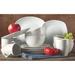 Wrought Studio™ Kaylin 16 Piece Dinnerware Set, Service for 4 Porcelain/Ceramic in White | Wayfair TTU-U3660-EC