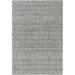 White 24 x 0.03 in Area Rug - Union Rustic Hongming Southwestern Khaki/Blue Indoor/Outdoor Area Rug Polypropylene | 24 W x 0.03 D in | Wayfair