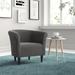 Barrel Chair - Zipcode Design™ Liam 31.5" W Barrel Chair Cotton/Polyester/Fabric in Gray | 32 H x 31.5 W x 27.5 D in | Wayfair ZIPC2013 26609209