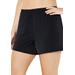 Plus Size Women's Relaxed Fit Swim Short by Swimsuits For All in Black (Size 28)