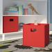 Isabelle & Max™ Eleuterio Fabric Storage Bin Set Fabric in Red | 10 H x 10.5 W x 10.5 D in | Wayfair 5D05EFE0EA824881907E566478E3E08C