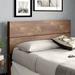 17 Stories Manasi Panel Headboard Wood in Brown | 40 H x 55.25 W x 3.75 D in | Wayfair TADN6055 32929840