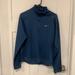 Nike Tops | Dri -Fit Nike 3/4 Zip Blue Top. Size Small | Color: Blue | Size: S