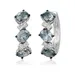 Le Vian® 1/6 Ct. T.w. Diamond And 2.1 Ct. T.w. Gray Spinel Earrings In 14K White Gold