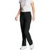 Champion Women's Powerblend Fleece Open Bottom Pant (Size XXL) Black, Cotton,Polyester