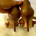 Michael Kors Shoes | Authentic Mk Heels | Color: Brown/Gold | Size: 6