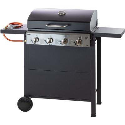 Dema - Gasgrill Texas, 4 Flammen x Grill Brenner, 3 Grillroste 59x35, mit Ablagen Image