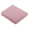 Drap plat uni en 100 % coton coton rose x