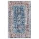 Tapis Traditionnel Bleu/Rouge 120 X 180