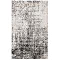 Tapis Contemporain Gris/Noir 90 X 150