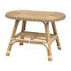 Table basse ovale rotin