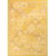 Tapis salon vintage - poils court et doux jaune 160X230