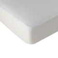 Alèse protège matelas respirante en coton blanc 140x190 cm