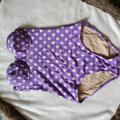 J. Crew Swim | J. Crew One Piece Swimsuit | Color: Purple/White | Size: 8