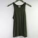 Free People Tops | Free People Slub Long Beach Tank Top Army Green Sm | Color: Green | Size: Small