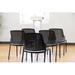 Safco Products Company Next Stack Chair Plastic/Acrylic/Metal in Black | 33 H x 20 W x 20 D in | Wayfair 4287BL