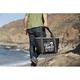 ONIVA™ Good Times & Tan Lines Topanga Cooler Insulated Picnic Tote Bag Cotton Canvas in Black | 13 H x 8.7 W x 21 D in | Wayfair 619-00-175-904-98