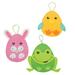 The Holiday Aisle® Katharyn Easter Egg Character Ornament Craft Kit - Craft Kits - 12 Pieces in Green/Pink/Yellow | 1.3 H x 8 W x 9 D in | Wayfair