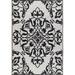 Black/White 96 x 60 x 0.25 in Indoor/Outdoor Area Rug - Mad Mats Indoor/Outdoor Area Rug - Reversible, 100% Recycled Material, Fade Proof | Wayfair