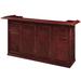 Darby Home Co Sherri 84 Inch Traditional Dry Bar By RAM Game Room Wood in Brown | 44 H x 26 D in | Wayfair 3440EFD3AFBE4A4583F2984190F4C852