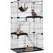 Tucker Murphy Pet™ Strauss Cat Cage Metal in Black | 67 H x 33 W in | Wayfair 4CDDC71BCB6A4C2D960006C13DA9C38A