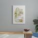 Andover Mills™ Bath in Spa II by Jerianne Van Dijk Painting Print on Canvas in Brown/Green | 31.13 H x 21.13 W x 1.125 D in | Wayfair