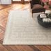 Brown 108 x 0.1 in Area Rug - Joss & Main Pavia Moroccan Gray/Beige Indoor/Outdoor Area Rug Polypropylene | 108 W x 0.1 D in | Wayfair