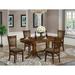 Alcott Hill® Kapteyn Butterfly Leaf Rubberwood Solid Wood Dining Set Wood in Brown | Wayfair B3BA4F373AE347B4ADC746849E9EEACE